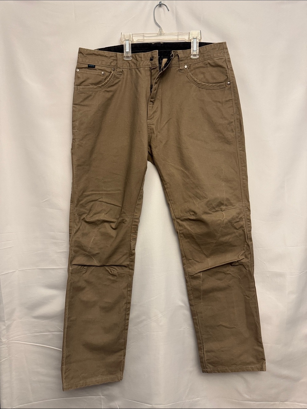 KUHL Free Rydr Outdoor Workwear Kahaki Utility Pants Men’s Size 36X32